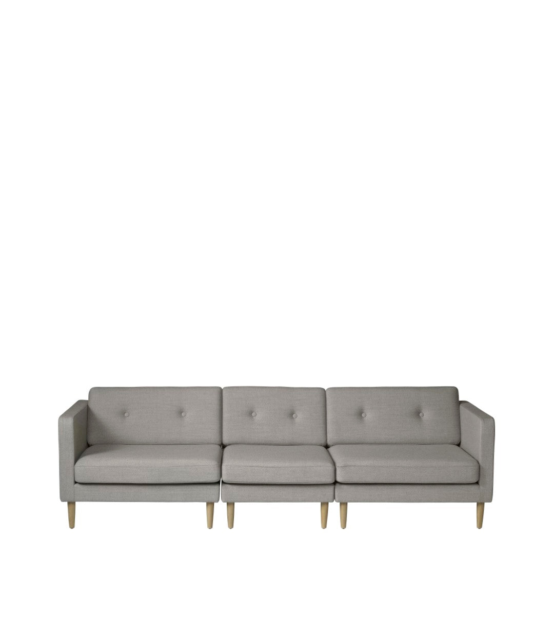 L42 Firhøj - Højre modul 90 - Eg - Grey Beige