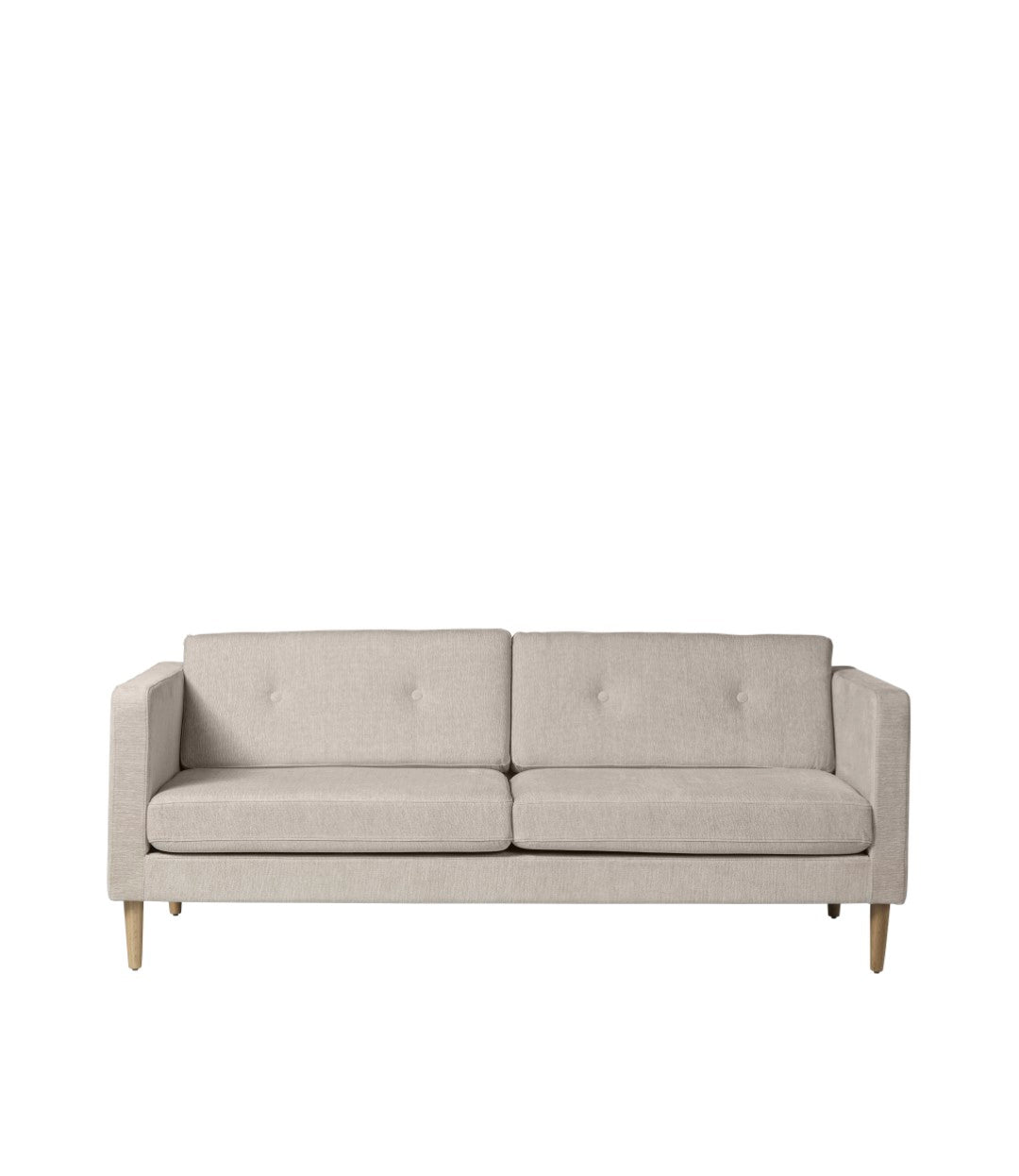 L42 Firhøj - 2,5 pers. sofa - Eg - Beige (213)