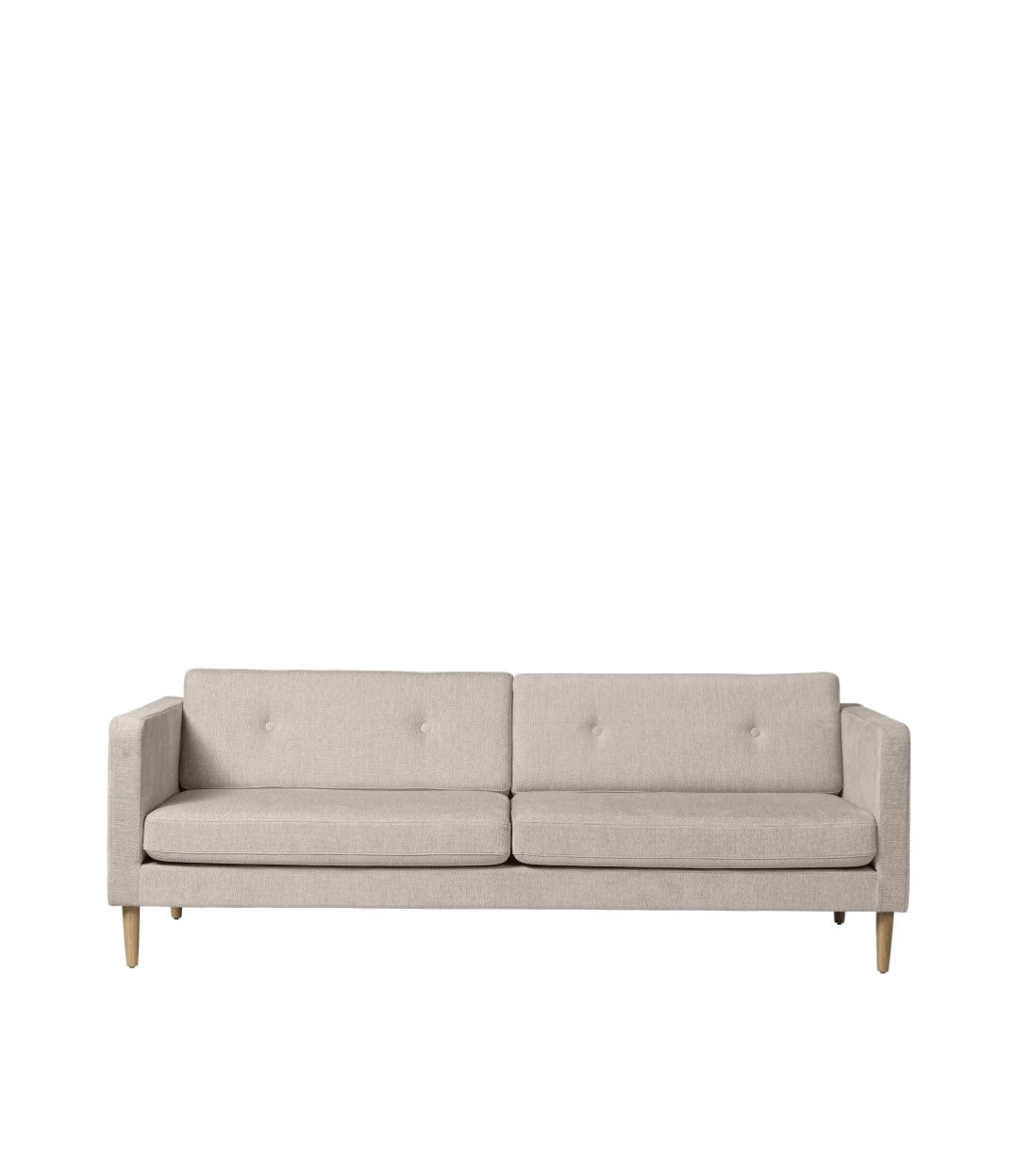 L42 Firhøj - 3 pers. sofa - Eg - Beige (213)