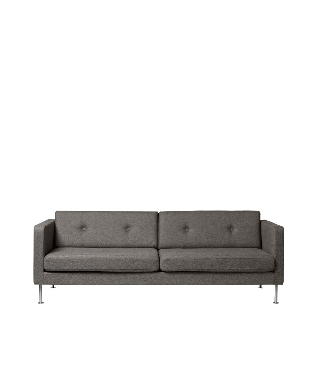 L42 Firhøj - 3 pers. sofa - Stål - Grey