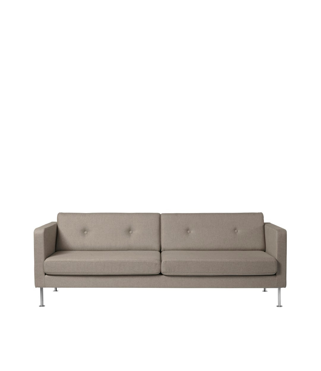 L42 Firhøj - 3 pers. sofa - Stål - Beige (61)