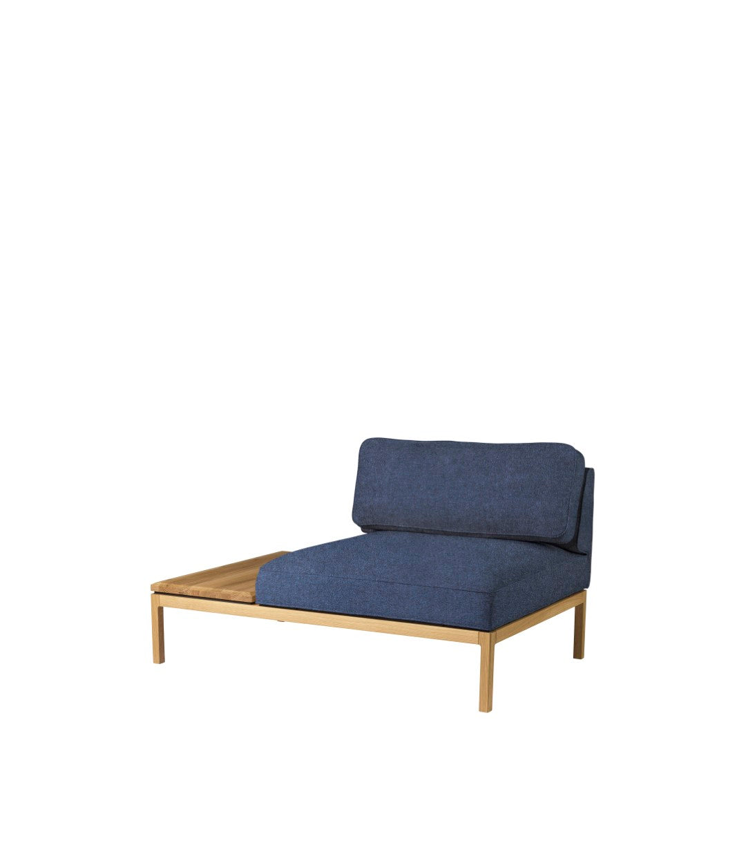 L37 7-9-13 Sofa Venstre Bordmodul 130 cm i Dark Blue af Thomas E. Alken 