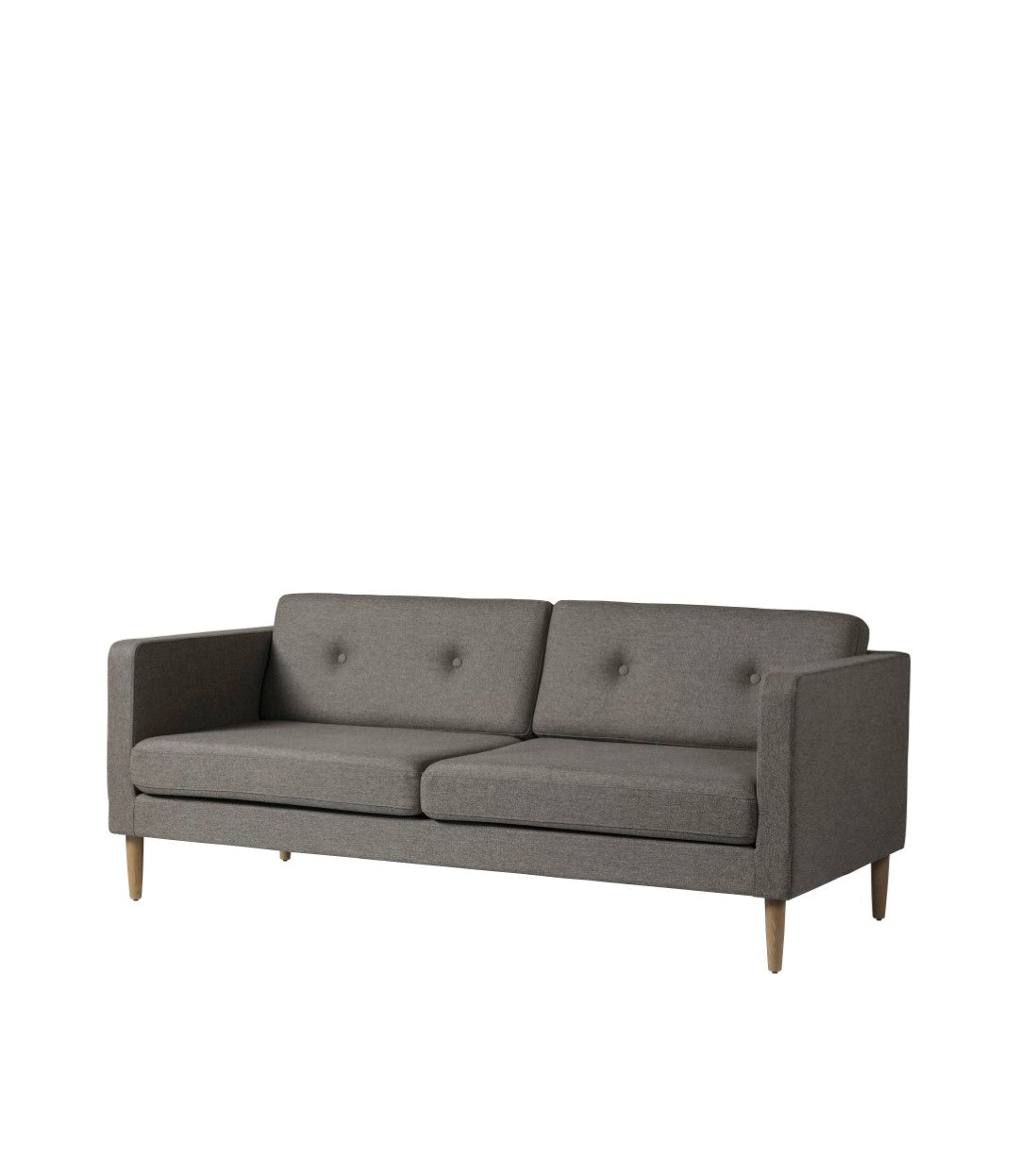 L42 Firhøj 2,5 pers. sofa i Eg Dark Grey af Unit10 