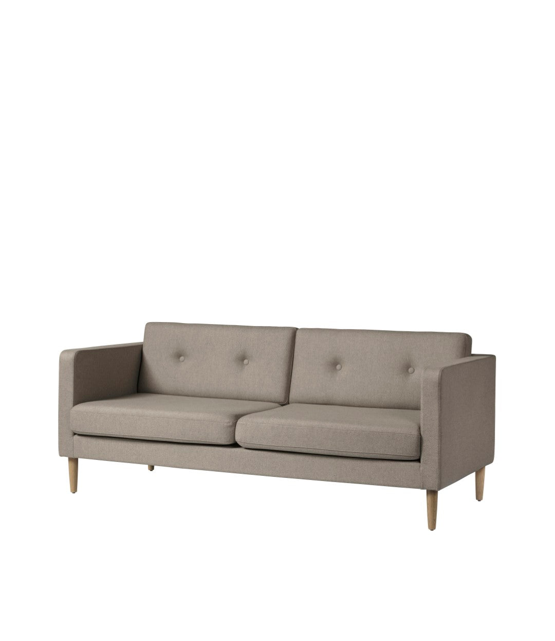 L42 Firhøj 2,5 pers. sofa i Eg Lysebrun/Beige af Unit10