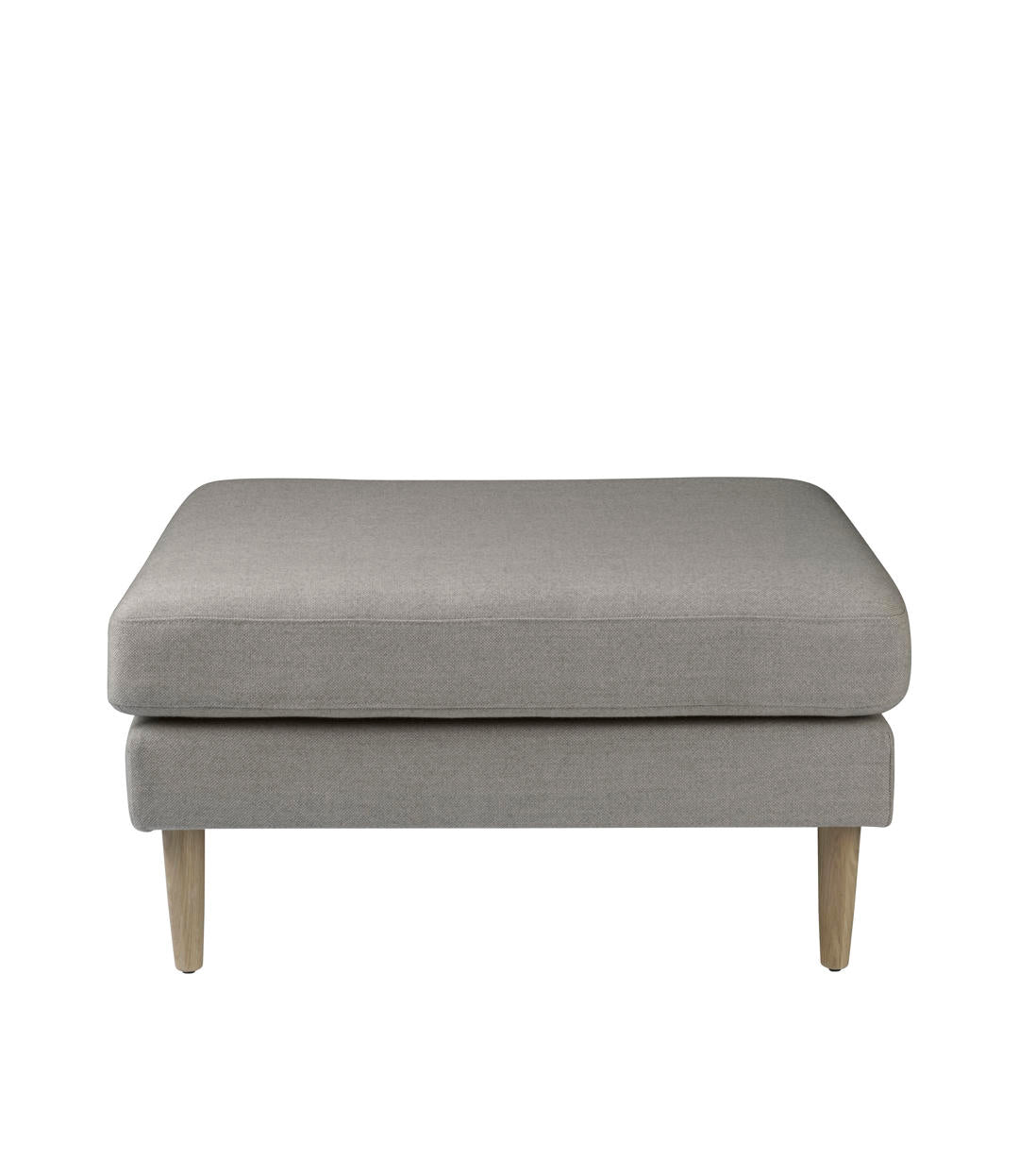 L42 Firhøj Puf i Eg Grey Beige af Unit10