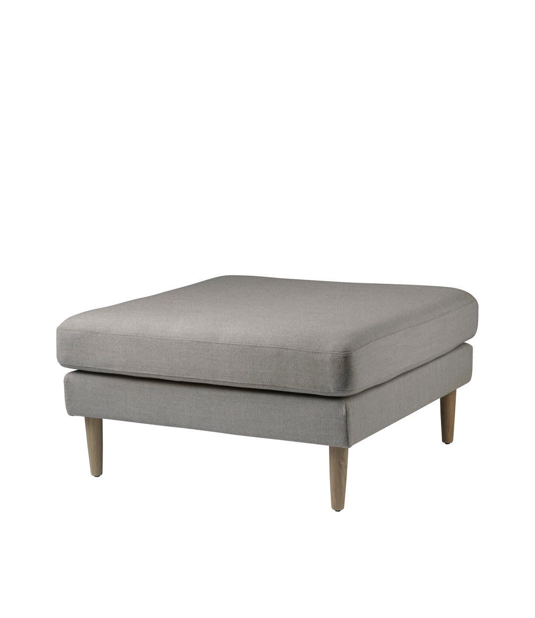 L42 Firhøj Puf i Eg Grey Beige af Unit10