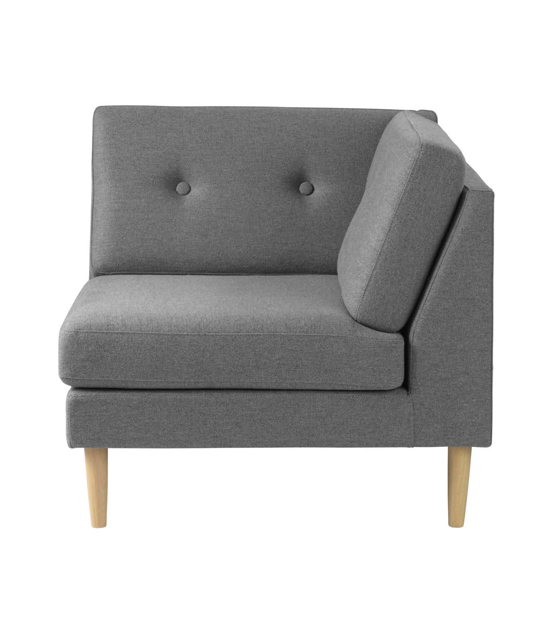 L42 Firhøj Sofa Hjørnemodul i Eg Grey af Unit10