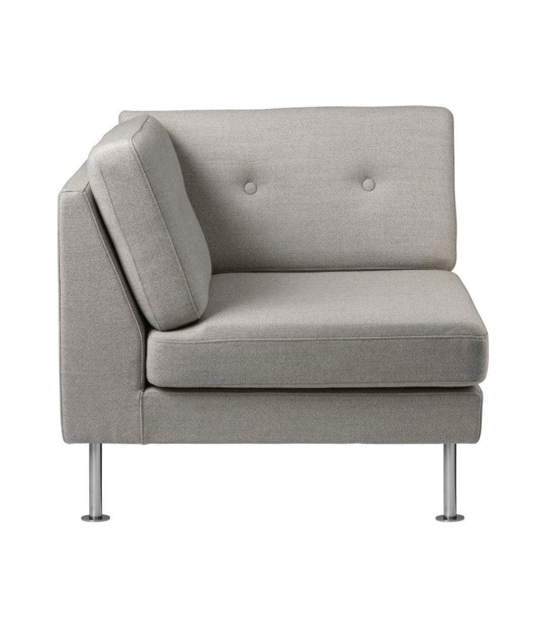 L42 Firhøj Sofa Hjørnemodul Stål Grey Beige af Unit10