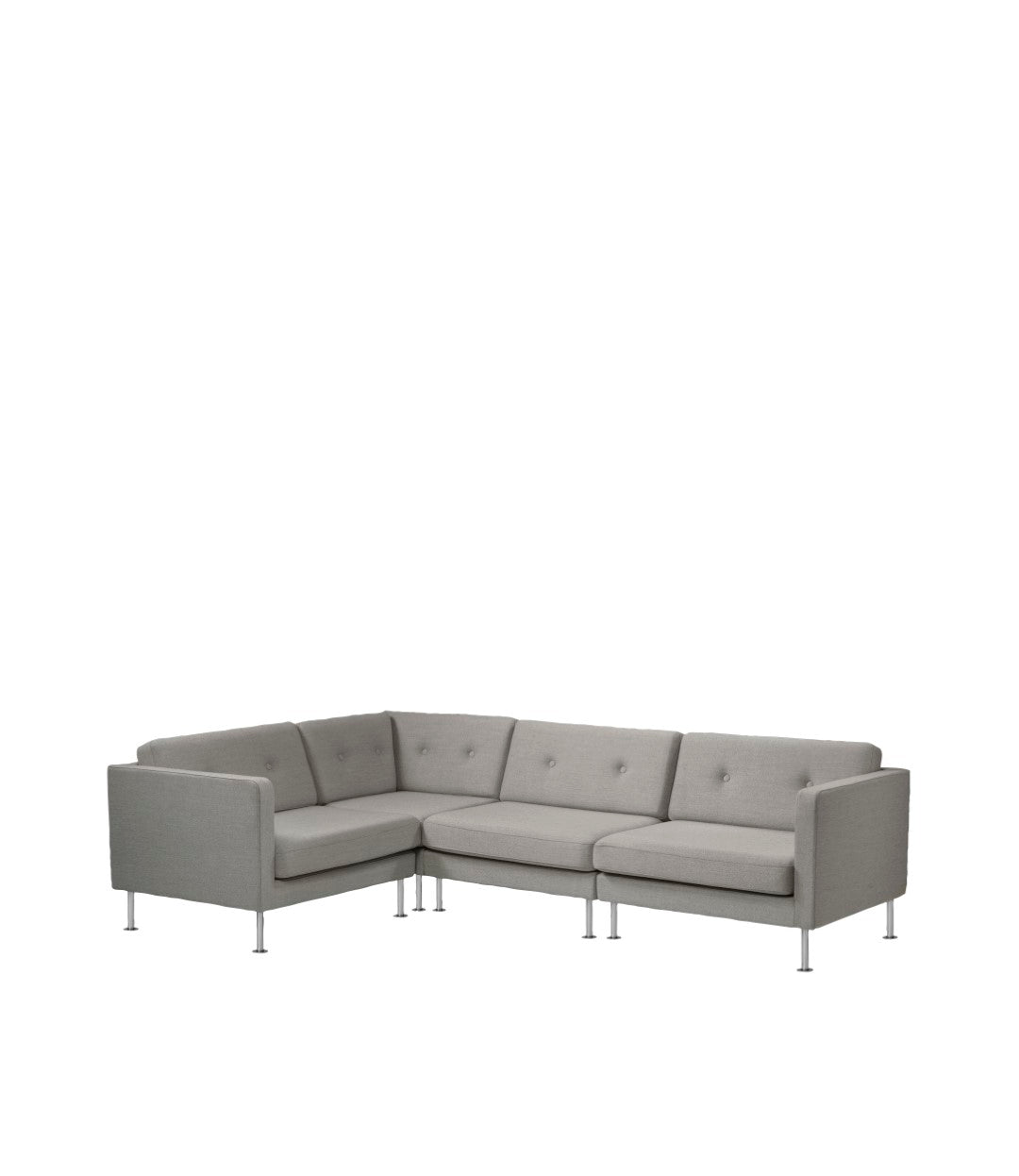 L42 Firhøj Sofa Hjørnemodul Stål Grey Beige af Unit10 - Kombinationer