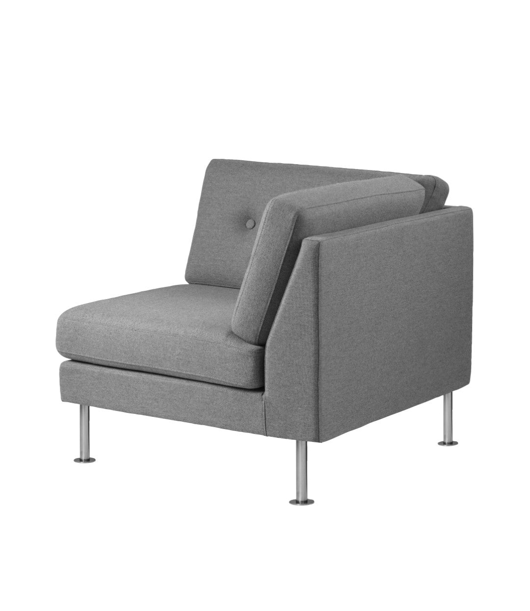 L42 Firhøj Sofa Hjørnemodul Stål Grey af Unit10