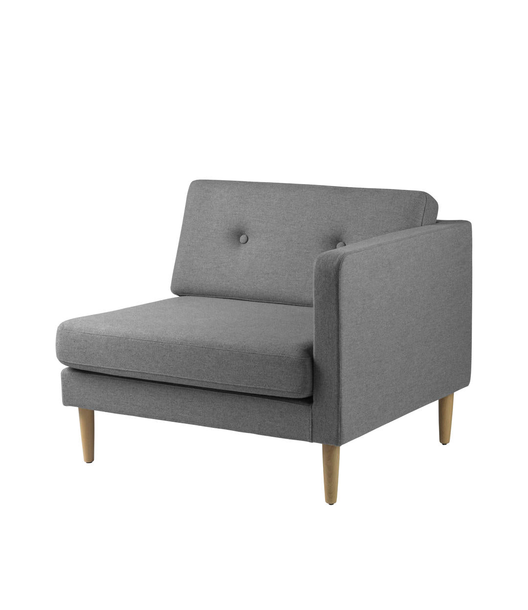 L42 Firhøj Sofa Højre modul 90 i Eg Grey af Unit10