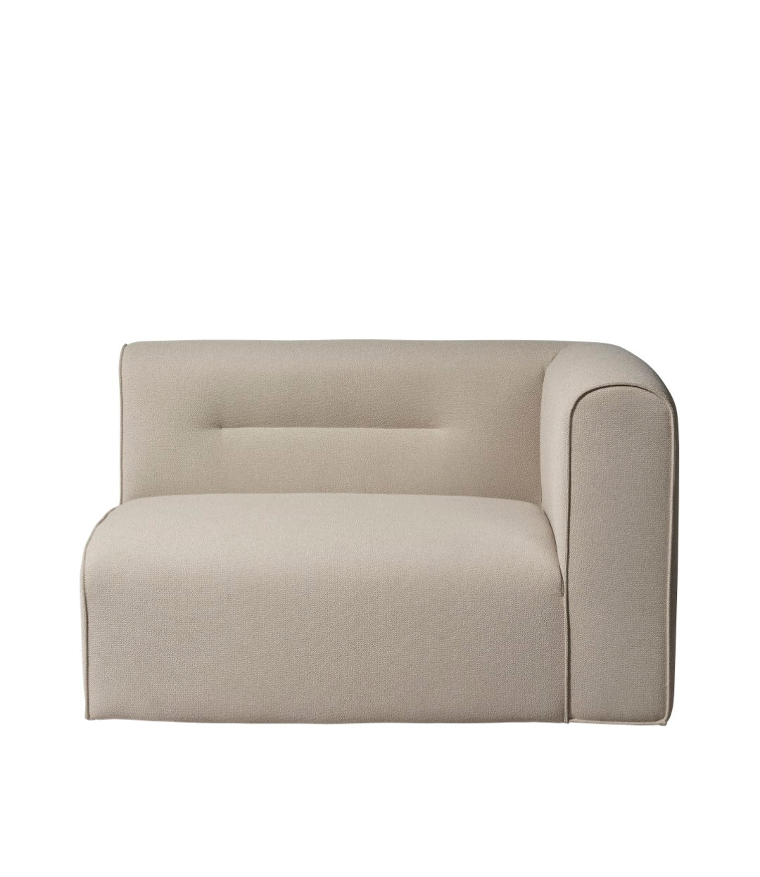 L44 Mols Sofa Højre Modul i Beige af Laura Bilde