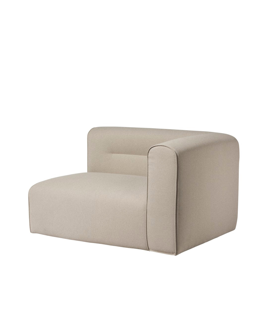 L44 Mols Sofa Højre Modul i Beige af Laura Bilde