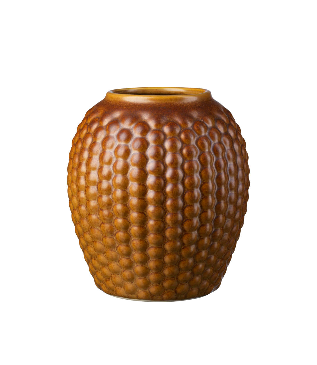 S7 Lupin Vase i Golden Brown 19 cm af FDB Møbler