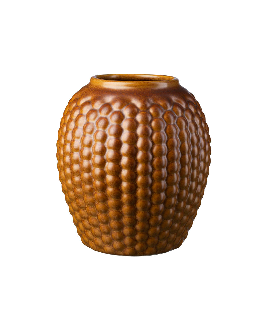 S7 Lupin Vase i Golden Brown 22 cm af FDB Møbler